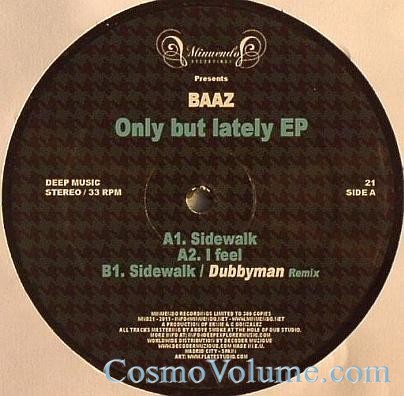 Baaz - Only But Lately EP [2011]