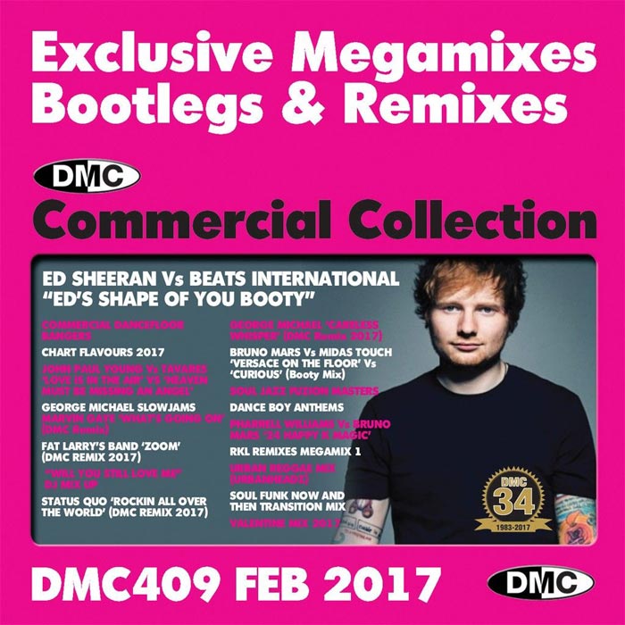 DMC Commercial Collection February 2017: Exclusive Megamixes Bootlegs & Remixes (Strictly DJ Only) [2017]