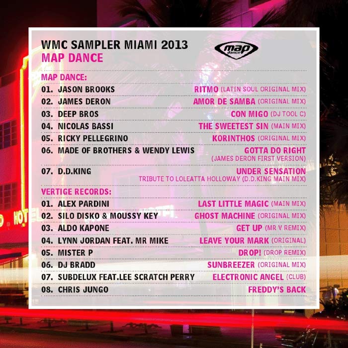 MAP Dance: Vertige Records WMC Sampler 2013 [2013]