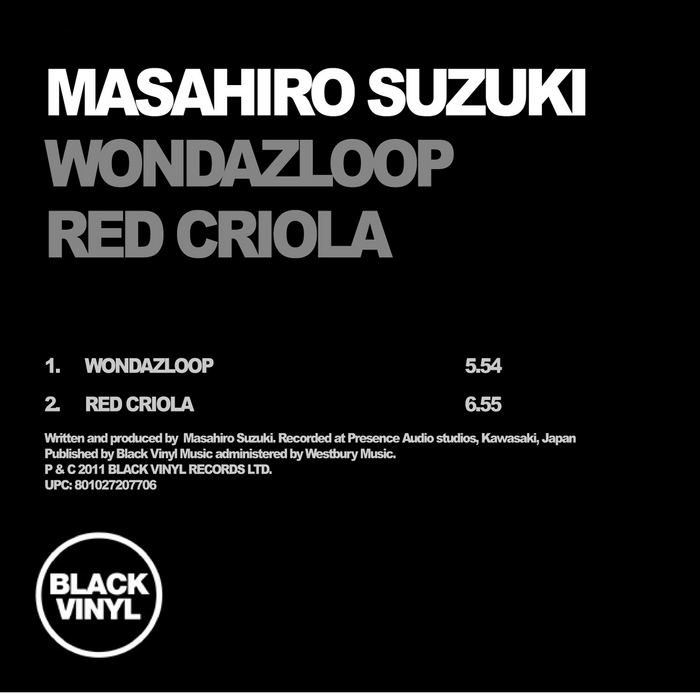 Masahiro Suzuki - Wondazloop / Red Criola [2011]