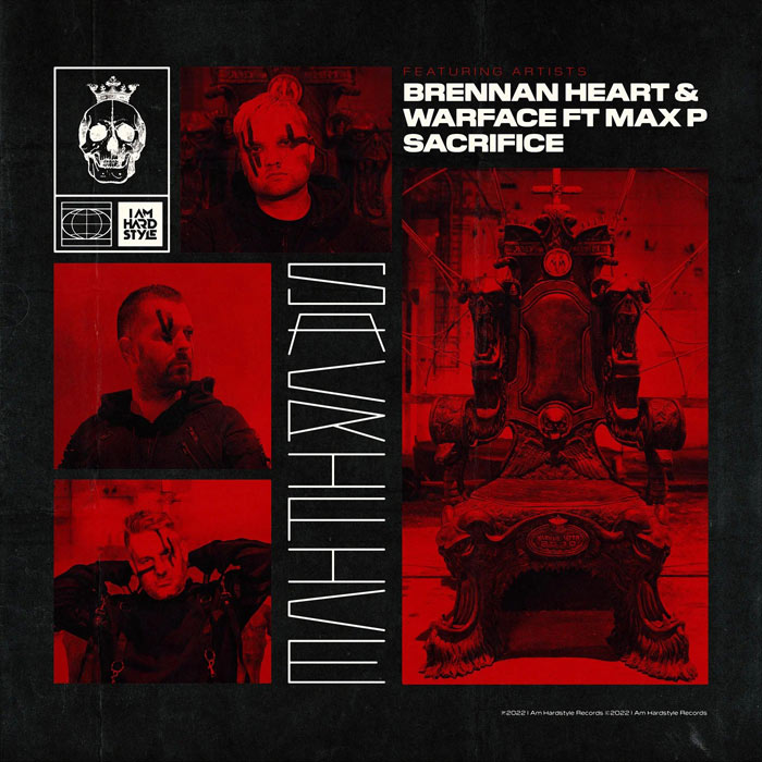 Brennan Heart & Warface feat. Max P - Sacrifice [2022]