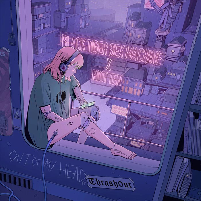 Black Tiger Sex Machine x Riot Ten - Out Of My Head (feat. Thrashout) [2022]