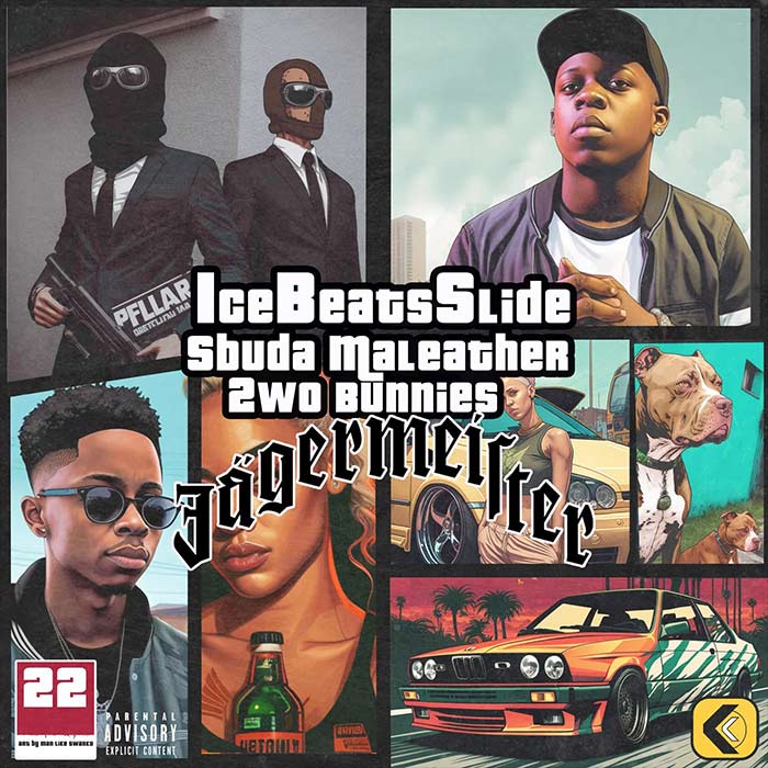 Ice Beats Slide, Sbuda Maleather - JAGERMEISTER (feat. 2woBunnies)