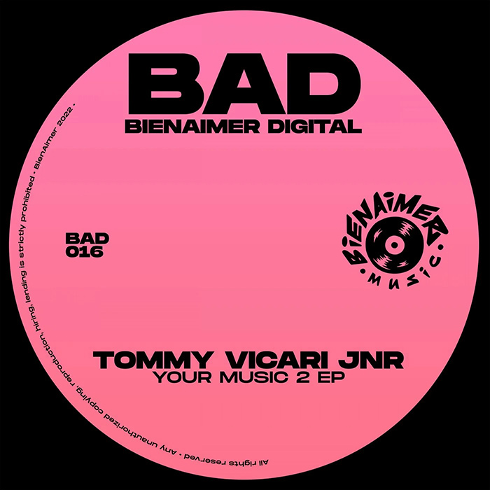 Tommy Vicari Jnr - Your Music 2 EP [2022]