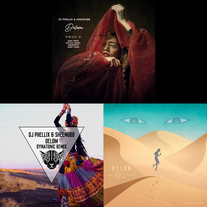 DJ Phellix & Sheenubb - Delom (+Dynatonic Remix & Gobi Desert Collective Version) [2021-2023]