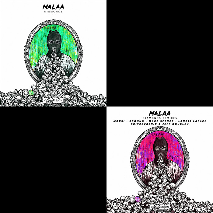 Malaa - Diamonds (+Remixes) [2016]