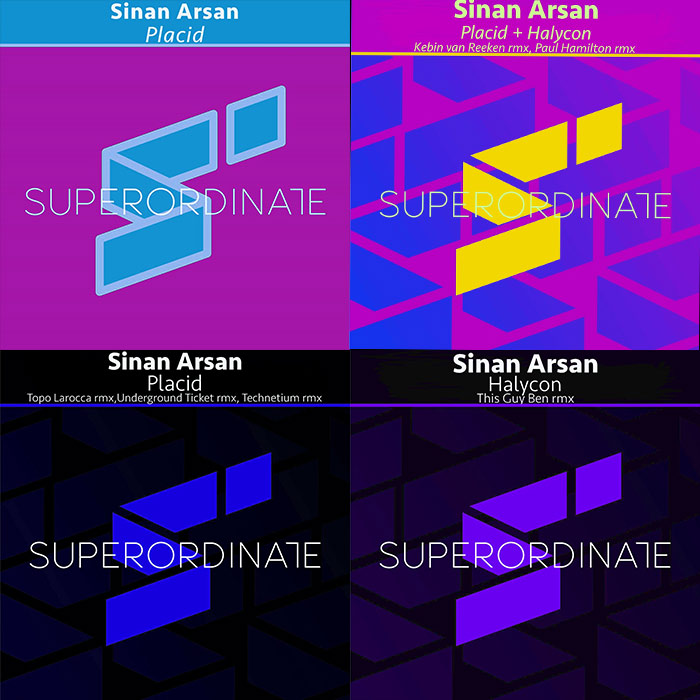 Sinan Arsan - Placid / Halycon (+Remixes)