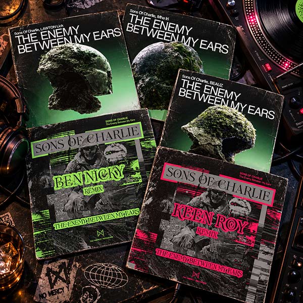 Sons Of Charlie - The Enemy Between My Ears (+Remixes)
